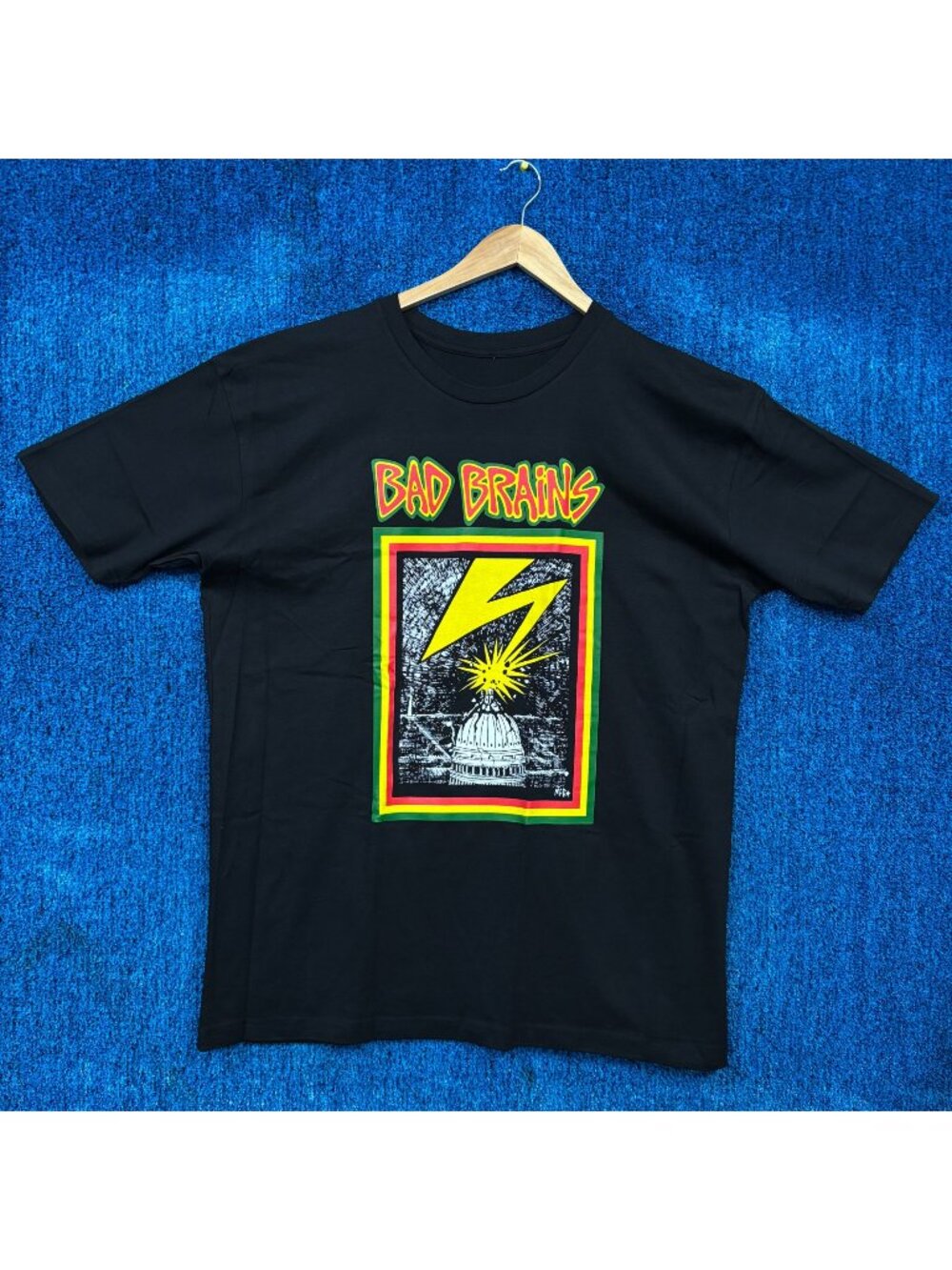 Bad Brains Self Titled Album Rock Band Graphic T-Shirt Size Extra Large
